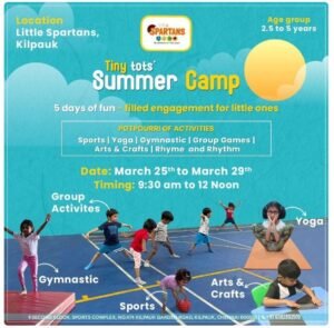 Read more about the article An Exciting Summer Camp For Children in 2024 – CHENNAI