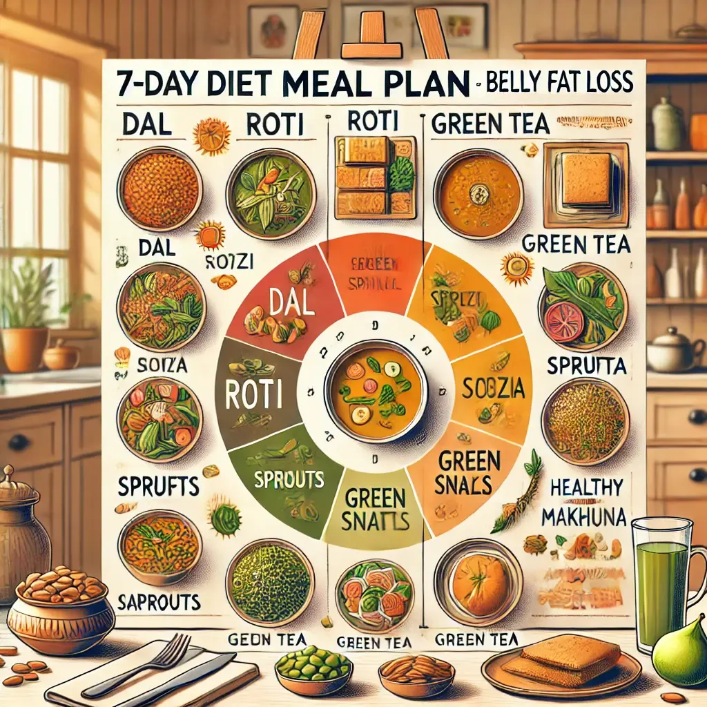 Best Indian Diet Plan for Belly Fat Loss – What to Eat & Avoid