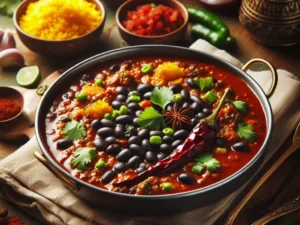Black Bean Masala Curry -Protein-Packed Dish