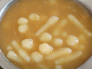 Paal Kozhukattai- Tender Coconut Milk Rice Balls