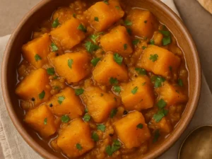 Indian Pumpkin Curry – Kaddu Sabzi Recipe
