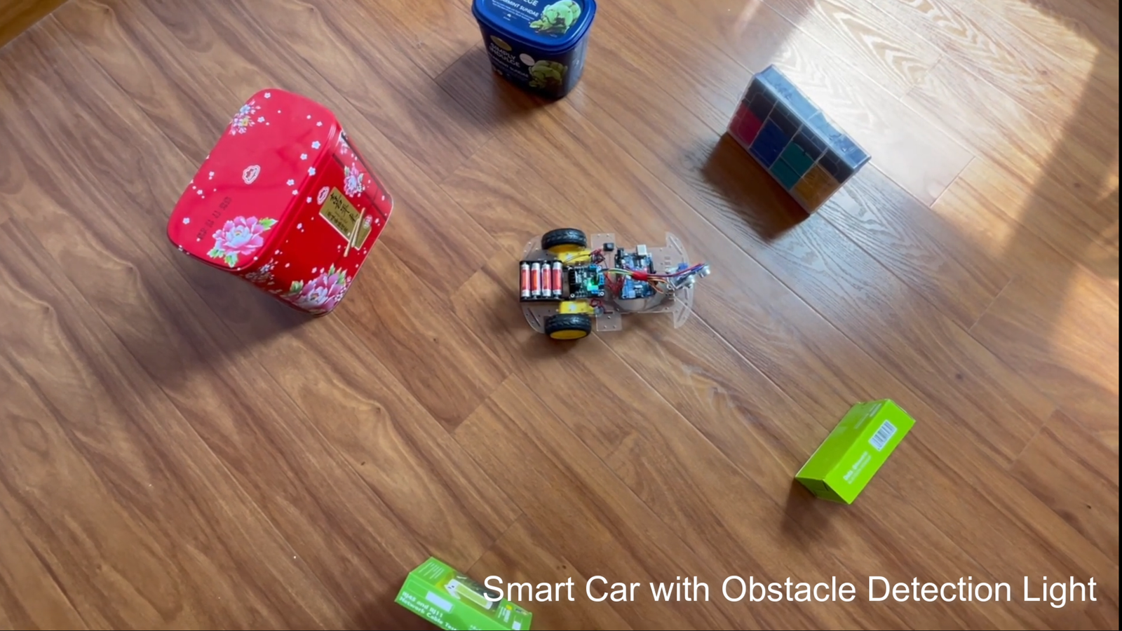 Obstacle Detection Alarm Robot